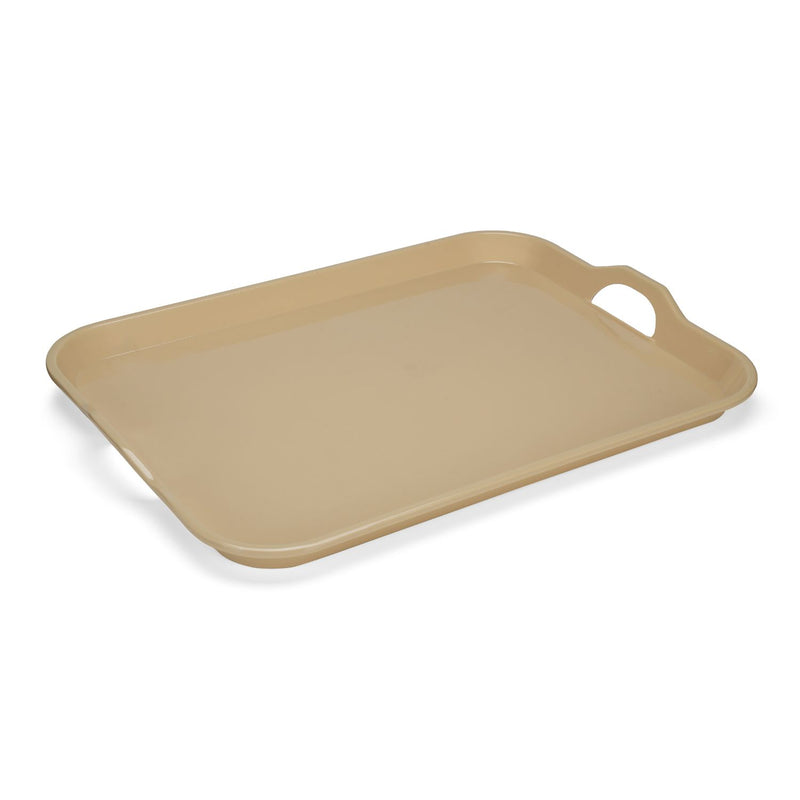 Vague Melamine Rectangular Tray with Handle 52 cm x 38 cm