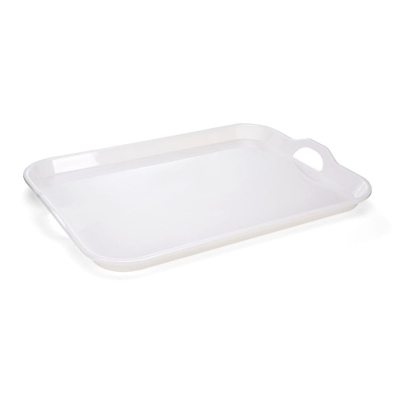 Vague Melamine Rectangular Tray with Handle 52 cm x 38 cm