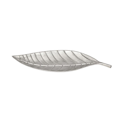 Vague Platter Aluminium With Stainless Steel Gold Finish 63 cm - Al Makaan Store