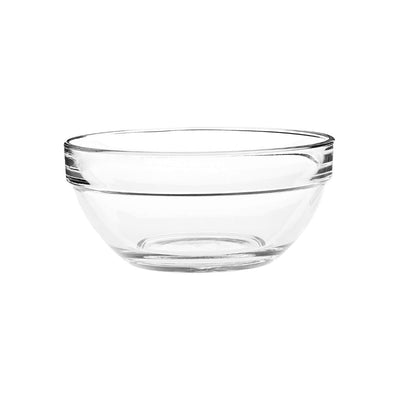 Uniglass 6 Pieces Stackable Bowl 12 cm - Al Makaan Store