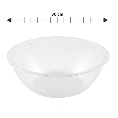 Transparent Plastic Mixing Bowl - Al Makaan Store