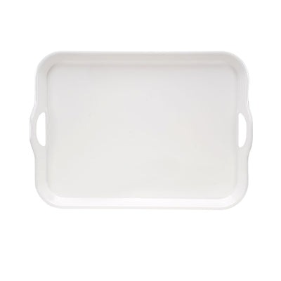 Vague Melamine Rectangular Tray with Handle 52 cm x 38 cm