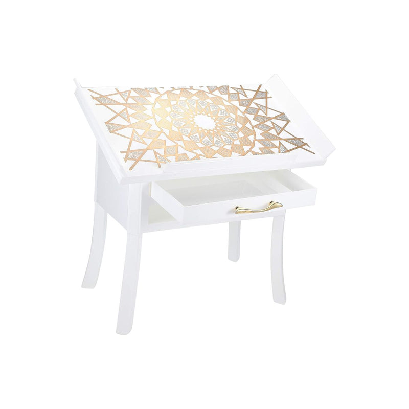 Vague Acrylic Prayer Table with Drawer - Al Makaan Store