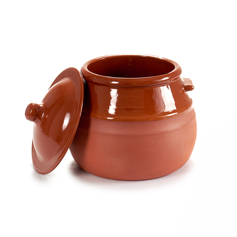 Wholesale Bundle: Arte Regal Brown Clay Belly Cooking Pot in Bulk (4-Pack) - Al Makaan Store