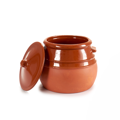 Wholesale Bundle: Arte Regal Brown Clay Belly Cooking Pot in Bulk (4-Pack) - Al Makaan Store