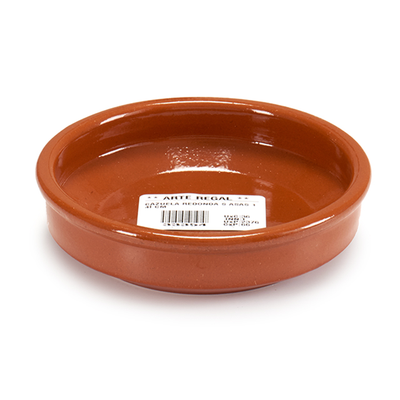 Wholesale Bundle: Arte Regal Brown Clay Round Deep Plate in Bulk (36-Pack) - Al Makaan Store