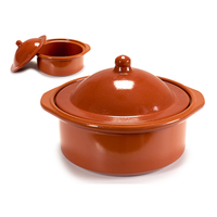 Wholesale Bundle: Arte Regal Brown Clay Cooking Pot 2.5 L in Bulk (2-Pack) - Al Makaan Store