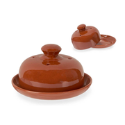 La Dahesa 18.5 cm Round Clay Cheese Box - Al Makaan Store