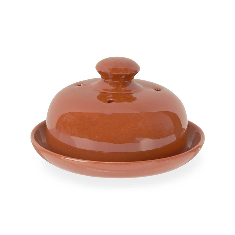 La Dahesa 18.5 cm Round Clay Cheese Box - Al Makaan Store