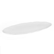 Vague Melamine Oval Wavy Edge Serving Platter 24" - Al Makaan Store