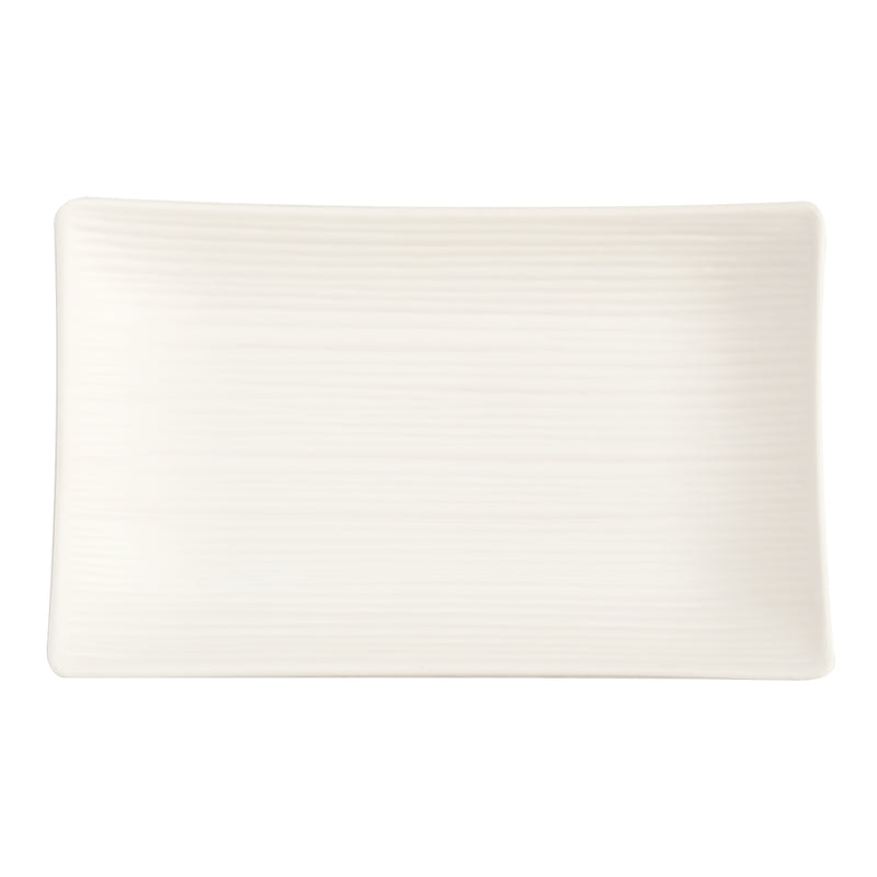 Vague Melamine Rectangular Plate 21 cm x 13 cm - Al Makaan Store