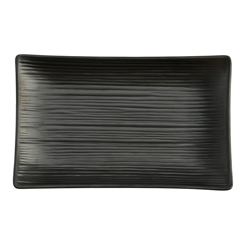 Vague Melamine Rectangular Plate 21 cm x 13 cm - Al Makaan Store