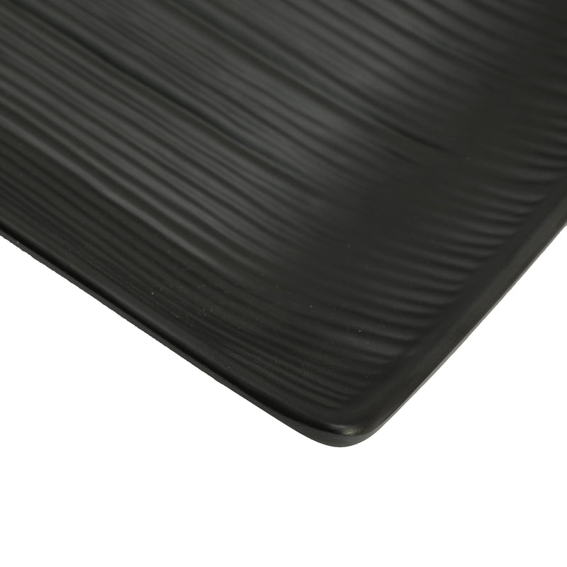 Vague Melamine Rectangular Plate 21 cm x 13 cm - Al Makaan Store