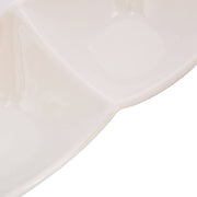 Vague Melamine Mezza Plate three comaprtments 24 cm x 8.4 cm x 4 cm - Al Makaan Store