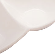 Vague Melamine Mezza Plate two comaprtments - Al Makaan Store