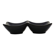 Vague Melamine Mezza Plate two comaprtments - Al Makaan Store