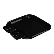 Vague Melamine Square Plate 28.5 cm x 25 cm - Al Makaan Store