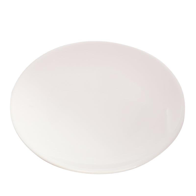 Vague Melamine Round Plate 25 cm - Al Makaan Store