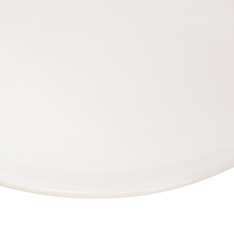Vague Melamine Round Plate 25 cm - Al Makaan Store