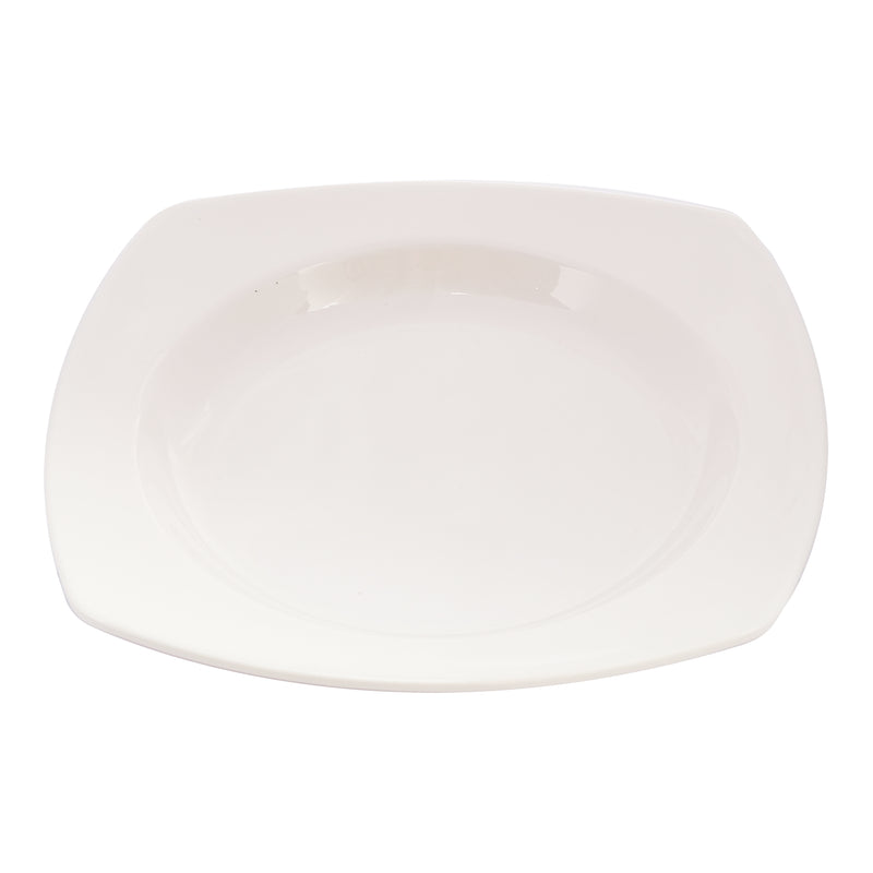 Vague Melamine Rectangular Plate 21.5 cm - Al Makaan Store
