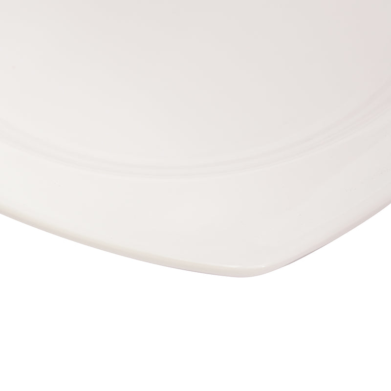 Vague Melamine Rectangular Plate 21.5 cm - Al Makaan Store