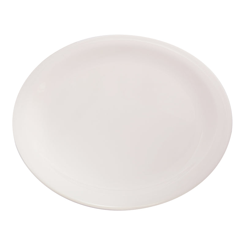 Vague Melamine Round Plate 23 cm - Al Makaan Store