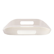 Vague Melamine Square Tray with Handle 13.5" x  2.5" - Al Makaan Store