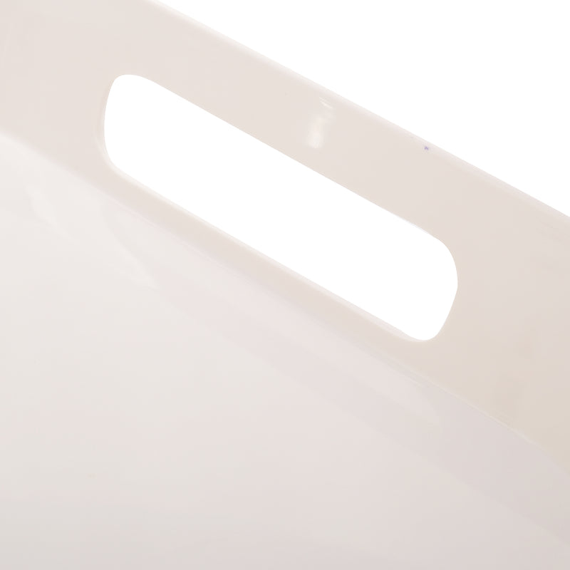 Vague Melamine Square Tray with Handle 13.5" x  2.5" - Al Makaan Store