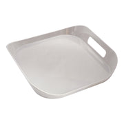 Vague Melamine Square Tray with Handle 13.5" x  2.5" - Al Makaan Store