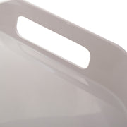 Vague Melamine Square Tray with Handle 13.5" x  2.5" - Al Makaan Store