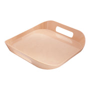 Vague Melamine Square Tray with Handle 13.5" x  2.5" - Al Makaan Store