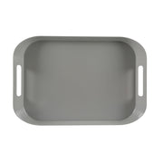 Vague Melamine Square Tray with Handle 53 cm x 37 cm - Al Makaan Store
