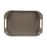 Vague Melamine Square Tray with Handle 53 cm x 37 cm - Al Makaan Store