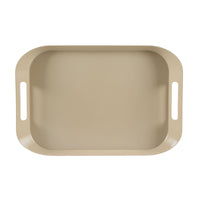 Vague Melamine Square Tray with Handle 53 cm x 37 cm - Al Makaan Store