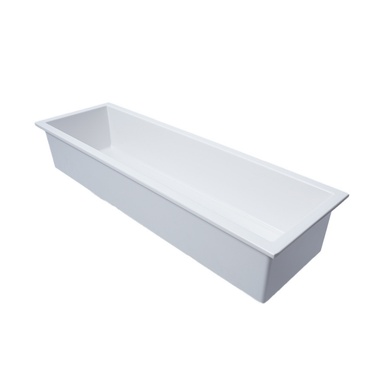 Vague Melamine Gastronorm GN Pan 2/4 100mm - Al Makaan Store
