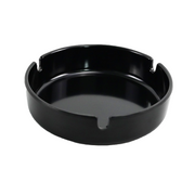 Vague Black Melamine Ashtray - Al Makaan Store
