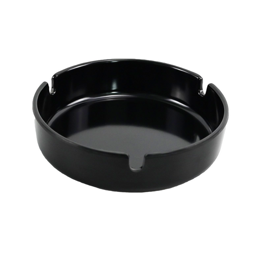 Vague Black Melamine Ashtray - Al Makaan Store