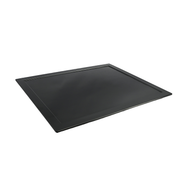 Vague Black Melamine Main Tray 38.5 x 30.8 cm - Al Makaan Store