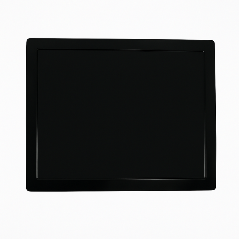Vague Black Melamine Main Tray 38.5 x 30.8 cm - Al Makaan Store