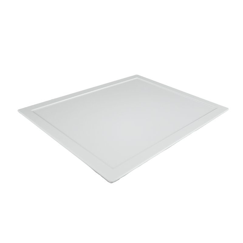 Vague Black Melamine Main Tray 38.5 x 30.8 cm - Al Makaan Store