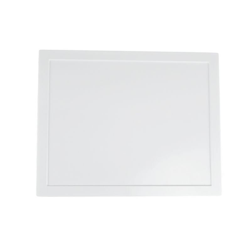 Vague Black Melamine Main Tray 38.5 x 30.8 cm - Al Makaan Store