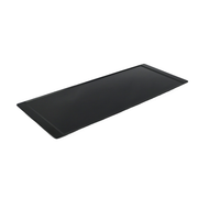 Vague Black Melamine Service Tray 33.3 x 13.1 cm - Al Makaan Store