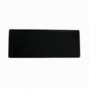 Vague Black Melamine Service Tray 33.3 x 13.1 cm - Al Makaan Store