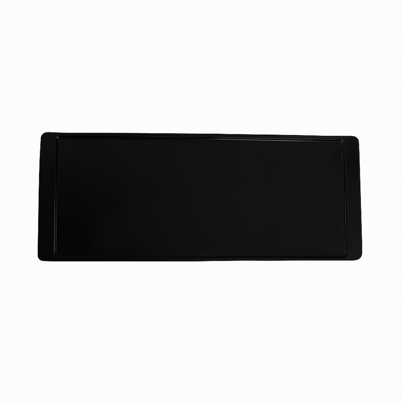 Vague Black Melamine Service Tray 33.3 x 13.1 cm - Al Makaan Store