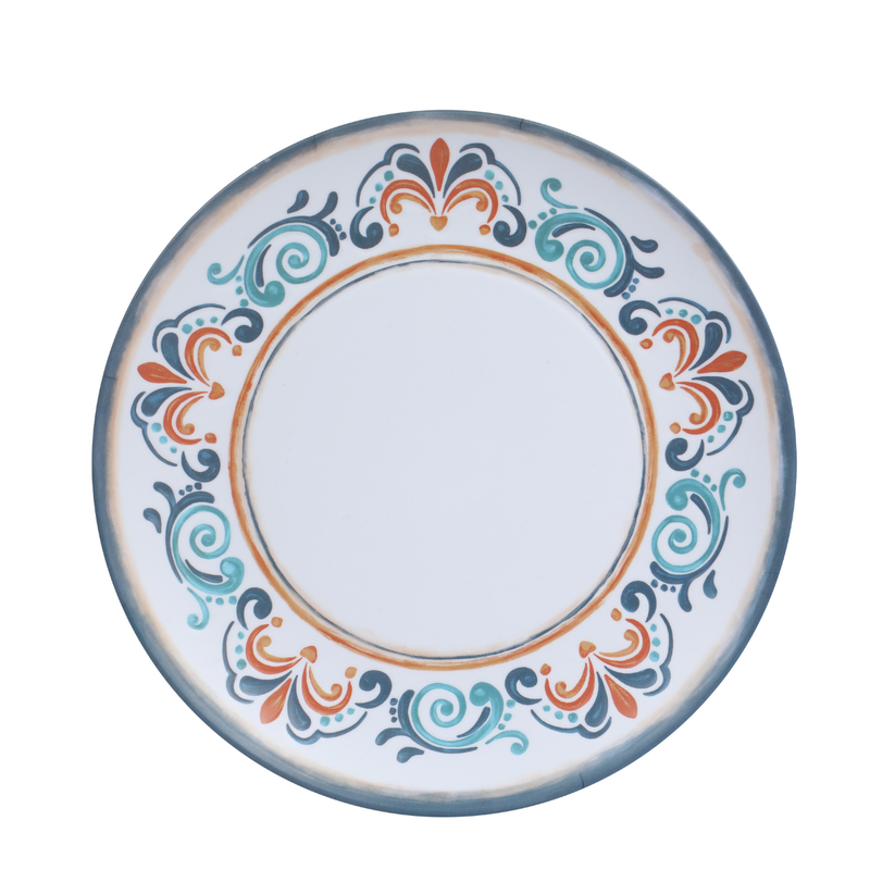 Vague Melamine Plate 10.5" Marrakech Design - Al Makaan Store