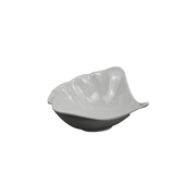 Vague Melamine White Shell Plate - Al Makaan Store