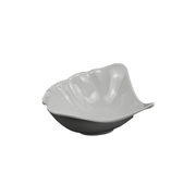 Vague Melamine White Shell Plate - Al Makaan Store