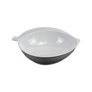 Vague Melamine White Leaf Bowl - Al Makaan Store