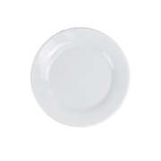 Vague Melamine White Meat Plate - Al Makaan Store