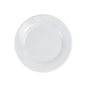 Vague Melamine White Meat Plate - Al Makaan Store